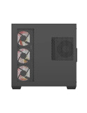 Кутия за компютър Darkflash C280 Black, Middle Tower EATX, Tempered Glass, 7x ARGB вентилатори - C280-7F-BLACK - 7