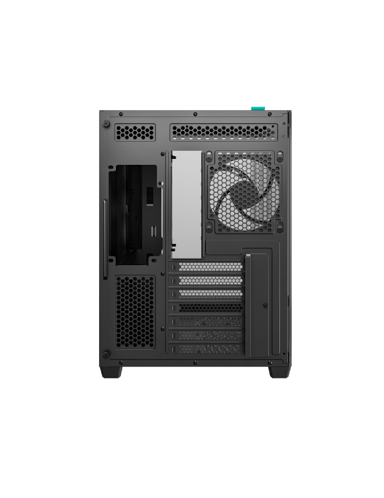 Кутия за компютър DeepCool CG530U, ATX/mATX/Mini-ITX, 4x120mm ARGB вентилатори, Tempered Glass, 7 слота разширение - R-CG530U-BK