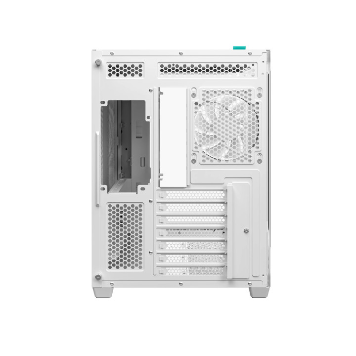 Кутия за компютър DeepCool CG530U 4F WH, ATX/mATX/Mini-ITX, Middle Tower, Tempered Glass, 4x120mm ARGB вентилатори - R-CG530U-WH