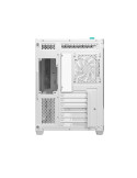 Кутия за компютър DeepCool CG530U 4F WH, ATX/mATX/Mini-ITX, Middle Tower, Tempered Glass, 4x120mm ARGB вентилатори - R-CG530U-WH