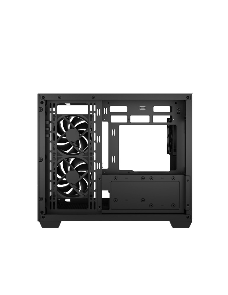Кутия за компютър DeepCool CG330 3F, mATX Mini Tower, Tempered Glass, 3x 120mm ARGB вентилатора - R-CG330-BKNGM3-G - 5