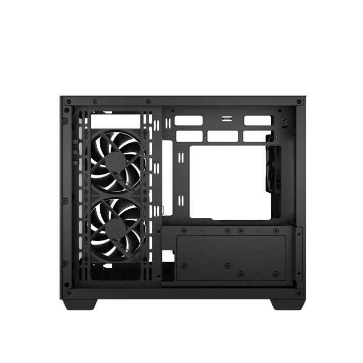 Кутия за компютър DeepCool CG330 3F, mATX Mini Tower, Tempered Glass, 3x 120mm ARGB вентилатора - R-CG330-BKNGM3-G - 5