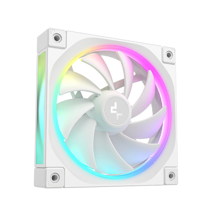 Водно охлаждане за процесор DeepCool LQ360 ULTRA WH ARGB, LCD екран, 3x120mm вентилатора, LGA1700/AM5 - R-LQ360-WHASMC-G-1 - 3