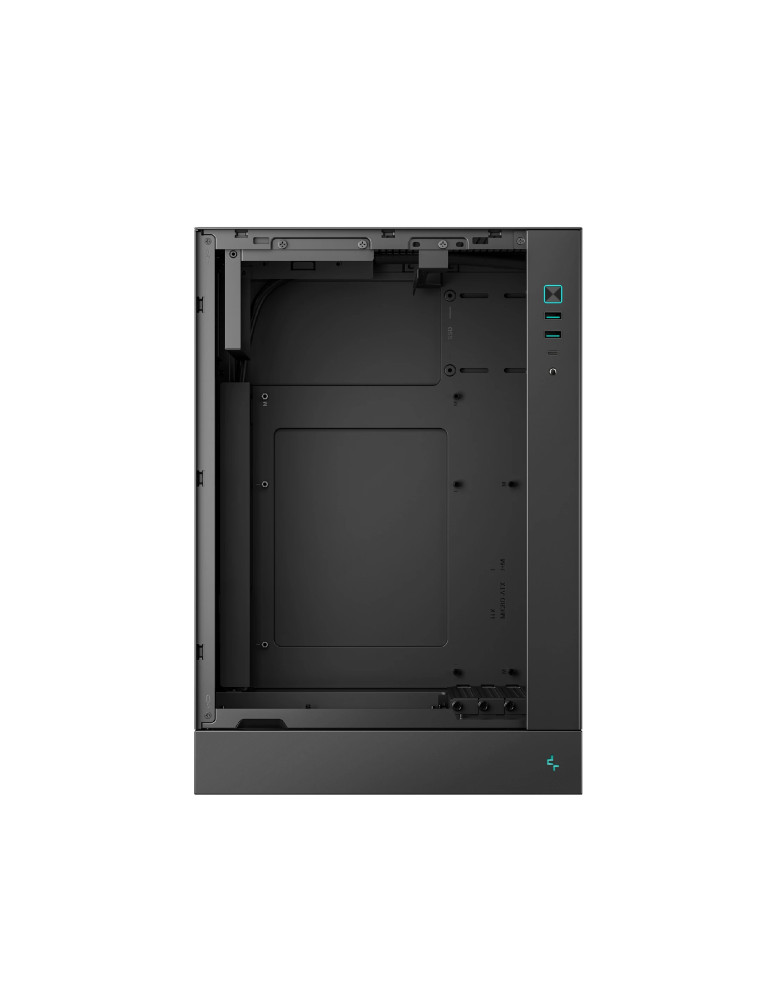 Кутия за компютър DeepCool CH170 PLUS, Mini Tower mATX, Tempered Glass, 290x195x424.5mm - R-CH170-BKNGM0-G - 5