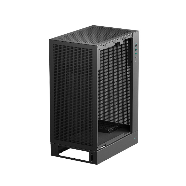 Кутия за компютър DeepCool CH170 PLUS, Mini Tower mATX, Tempered Glass, 290x195x424.5mm - R-CH170-BKNGM0-G - 7