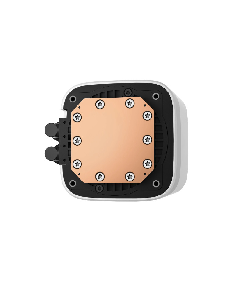 Водно охлаждане за процесор DeepCool LE360 V2 WH, 360mm водно охлаждане, Addressable RGB, LGA1851/AM5 - R-LE360-WHAMMN-G-2 - 2