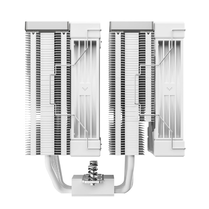 Охладител за процесор DeepCool AK620 G2 WH, 120x120x25mm, 2x вентилатора, LGA1700/AM5, въздушно охлаждане - R-AK620G2-WHNNMN-GJD