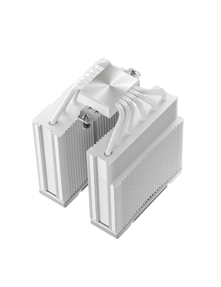 Охладител за процесор DeepCool AK620 G2 WH, 120x120x25mm, 2x вентилатора, LGA1700/AM5, въздушно охлаждане - R-AK620G2-WHNNMN-GJD