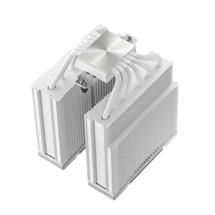 Охладител за процесор DeepCool AK620 G2 WH, 120x120x25mm, 2x вентилатора, LGA1700/AM5, въздушно охлаждане - R-AK620G2-WHNNMN-GJD