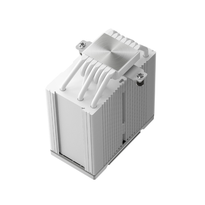 Охладител за процесор DeepCool AK700 DIGITAL WH, 120mm, въздушно охлаждане, Hydro bearing, 2700 RPM, 36dB, Intel/AMD - R-AK700-W