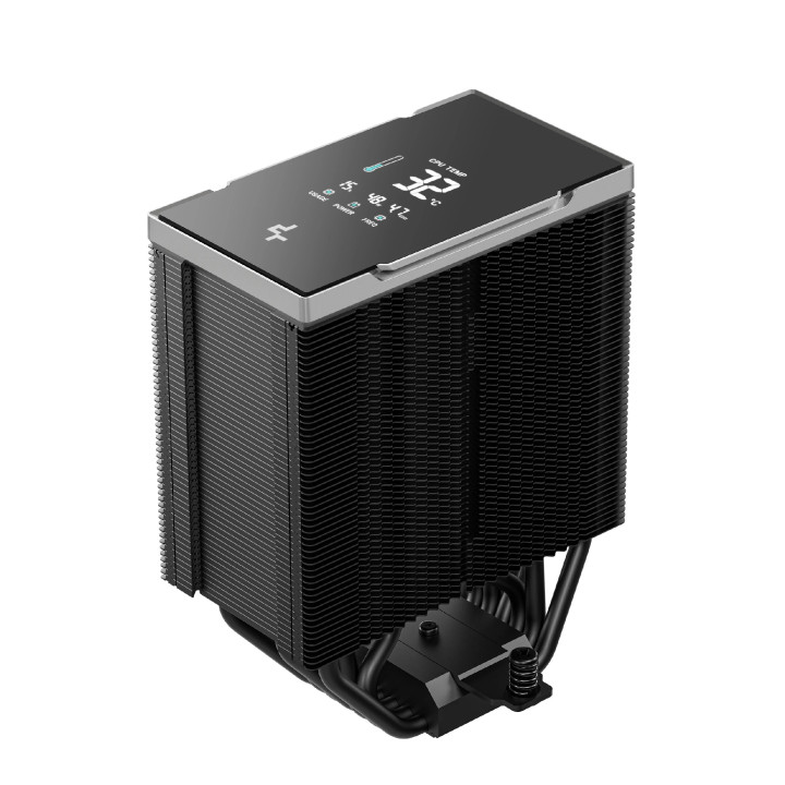 Охладител за процесор DeepCool AK700 DIGITAL NYX, 120mm, въздушно охлаждане, Intel/AMD съвместим - R-AK700-BKNNMN-GJD-1 - 6