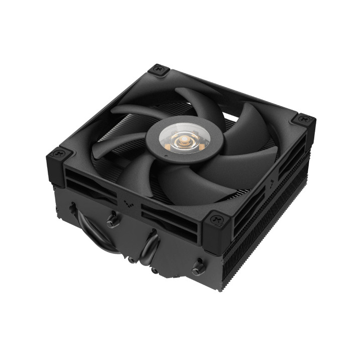 Охладител за процесор DeepCool AN400 BK, 92x92x52.5mm, Въздушно охлаждане, LGA1150/1151/1155/1156/1200/1700/1851/AM4/AM5 - R-AN4