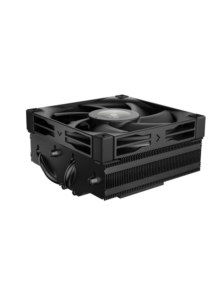 Охладител за процесор DeepCool AN400 BK, 92x92x52.5mm, Въздушно охлаждане, LGA1150/1151/1155/1156/1200/1700/1851/AM4/AM5 - R-AN4