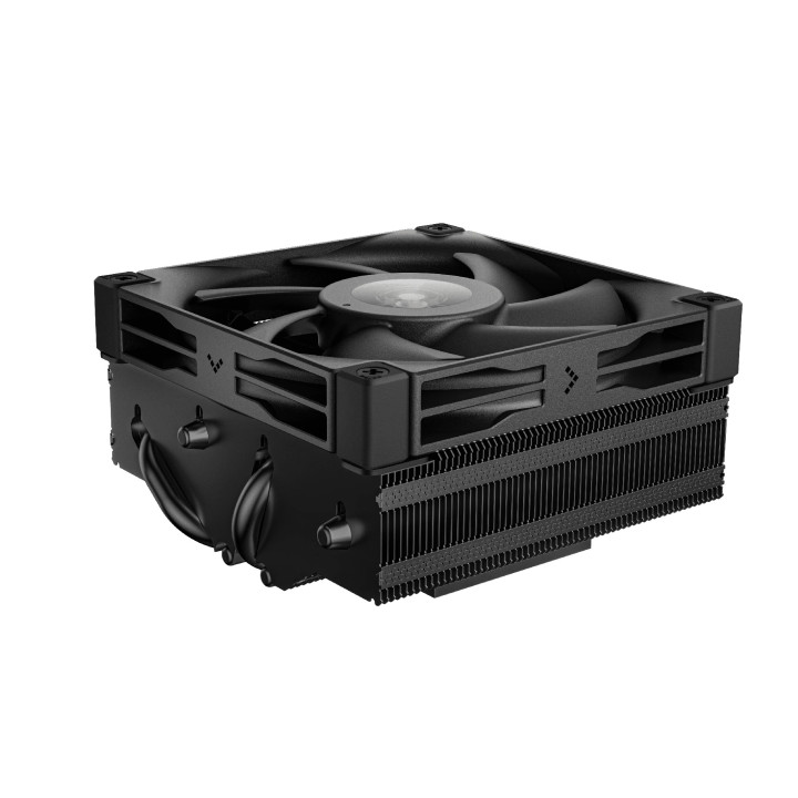 Охладител за процесор DeepCool AN400 BK, 92x92x52.5mm, Въздушно охлаждане, LGA1150/1151/1155/1156/1200/1700/1851/AM4/AM5 - R-AN4