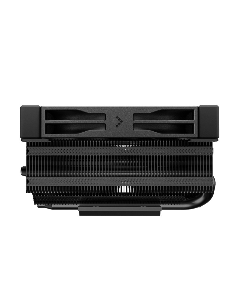 Охладител за процесор DeepCool AN400 BK, 92x92x52.5mm, Въздушно охлаждане, LGA1150/1151/1155/1156/1200/1700/1851/AM4/AM5 - R-AN4