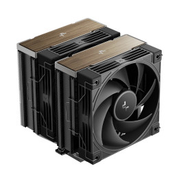 Охладител за процесор DeepCool AK620 G2, 120x120x25mm 2x вентилатор, Intel LGA1150/1151/1155/1156/1200/1700/1851, AMD AM4/AM5, H