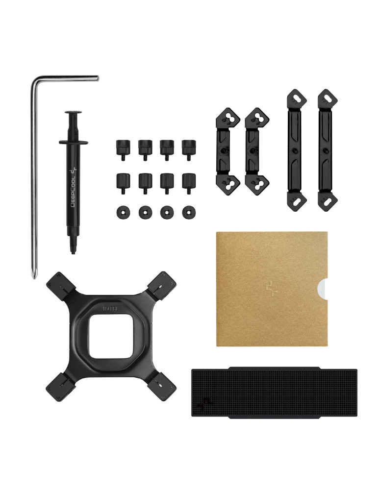 Охладител за процесор DeepCool AK620 G2, 120x120x25mm 2x вентилатор, Intel LGA1150/1151/1155/1156/1200/1700/1851, AMD AM4/AM5, H