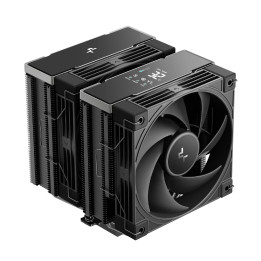 Охладител за процесор DeepCool AK620 G2 DIGITAL NYX, 120x120x25mm, 2x вентилатора, LGA1150/1151/1155/1156/1200/1700/1851/AM4/AM5