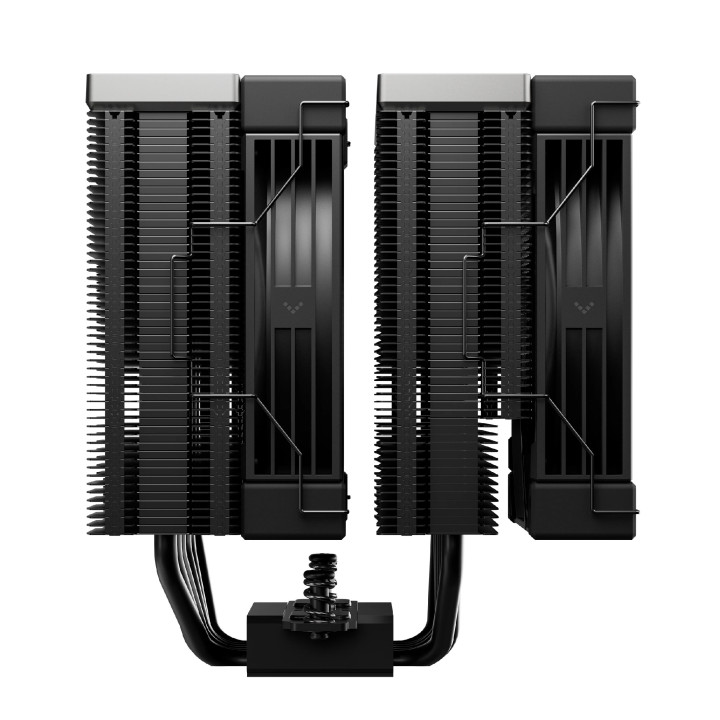 Охладител за процесор DeepCool AK620 G2 DIGITAL NYX, 120x120x25mm, 2x вентилатора, LGA1150/1151/1155/1156/1200/1700/1851/AM4/AM5