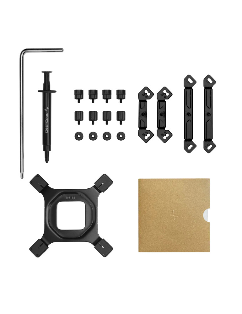 Охладител за процесор DeepCool AK620 G2 DIGITAL NYX, 120x120x25mm, 2x вентилатора, LGA1150/1151/1155/1156/1200/1700/1851/AM4/AM5