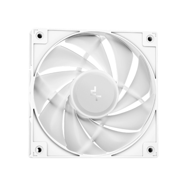 Водно охлаждане за процесор DeepCool LE240 V2 WH, 240mm, 2x120mm вентилатора, Addressable RGB, LGA1851/AM5 - R-LE240-WHAMMN-G-2 