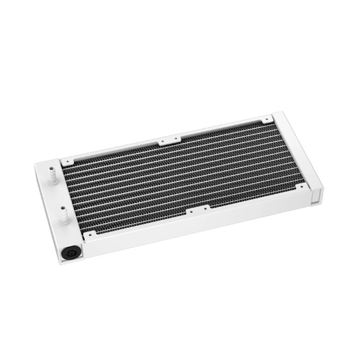 Водно охлаждане за процесор DeepCool LE240 V2 WH, 240mm, 2x120mm вентилатора, Addressable RGB, LGA1851/AM5 - R-LE240-WHAMMN-G-2 