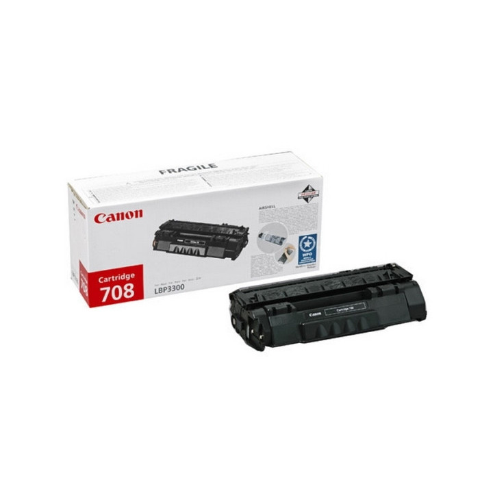 Тонер CANON 708, черен, 2500 стр., LBP3300 - 0266B002AA - 1
