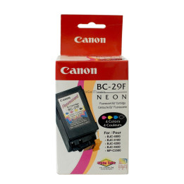 Мастилена касета CANON BC-29 Fluorescent, 100ml, оранжева/червена/жълта - BC-29 FLUORISENT - 1