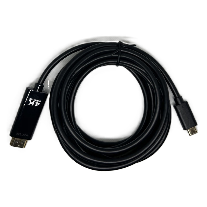USB кабел Alien Type-C към HDMI, 3м - 21017188 - 1