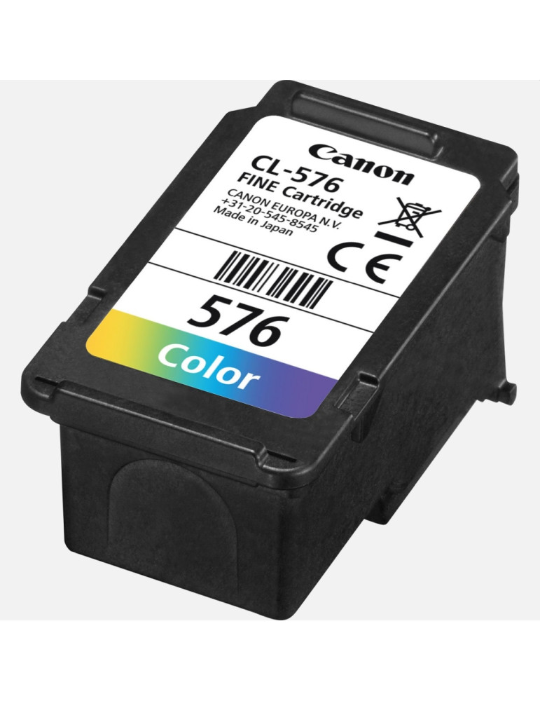 Мастилена касета Canon CL-576, три цвята (Cyan, Magenta, Yellow), 6.2ml, до 100 страници - 5442C001AA - 1