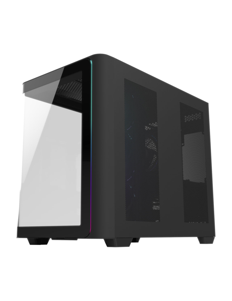 Компютърна кутия FORTRON M580-BP ATX Mid Tower, 460x285x398mm, ATX/M-ATX/Mini-ITX, 3x120mm ARGB фанове - POC0000247 - 3
