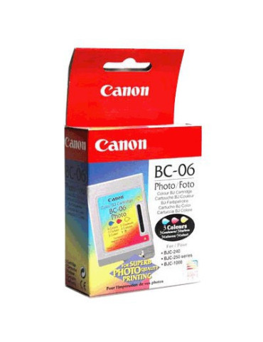 Мастилена касета Canon BC-06 Photo, 90ml - BEF45-1131300 - 1