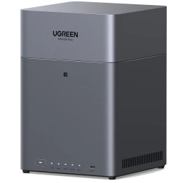 NAS устройство UGREEN DH4300plus, 4 отделения, RK3588C, 8GB DDR4X RAM, 32GB eMMC, без HDD - 6941876286607 - 1