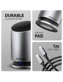 Докинг станция AXAGON MC-WL9, USB-C 10Gbps Wireless Charging 9in1 - 8595247908735 - 3