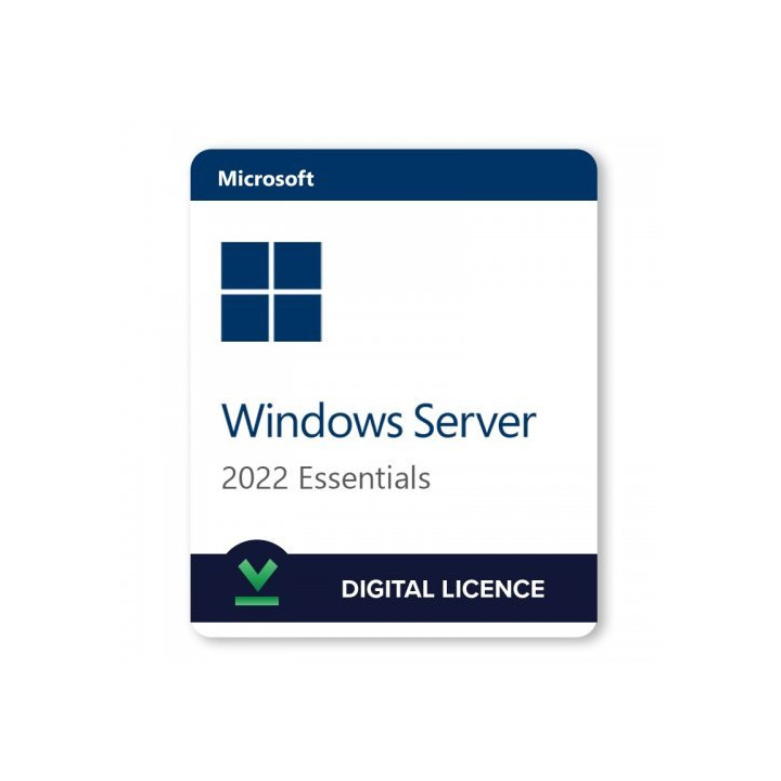 Софтуер Microsoft Windows Server 2022 Essentials, 10 Core, English, OEM DVD - G3S-01419R - 1