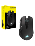 Bluetooth геймърска мишка Corsair Ironclaw Wireless SE, Безжична, Оптична, 26000 DPI, 10 бутона, RGB - CH-9317110-WW - 1