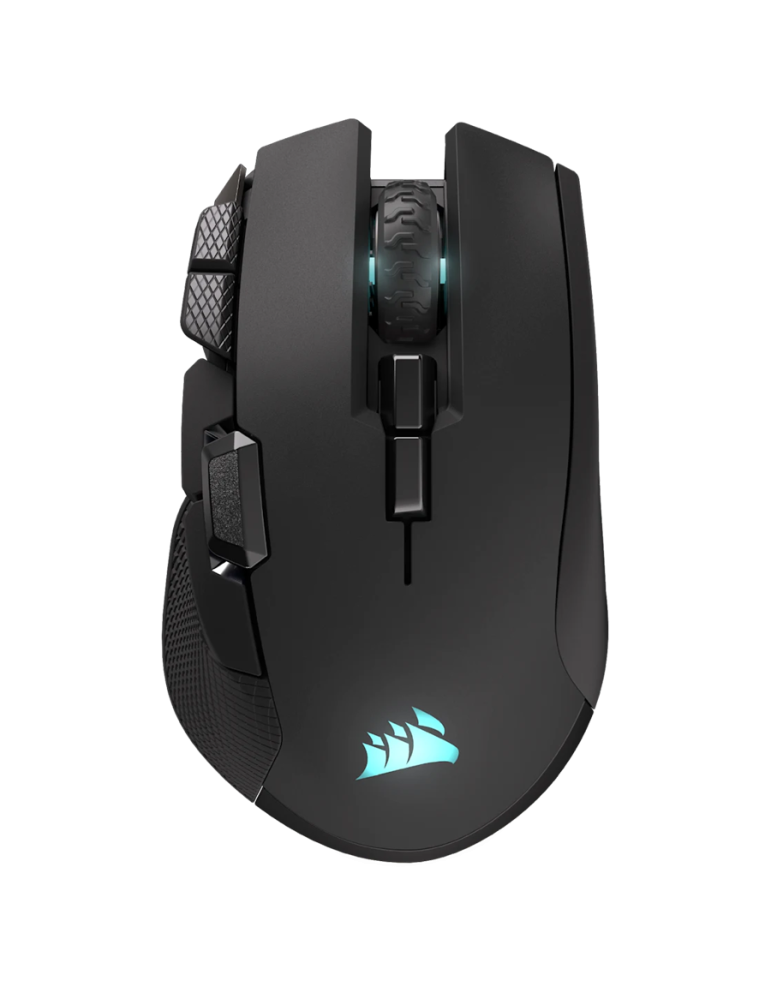 Bluetooth геймърска мишка Corsair Ironclaw Wireless SE, Безжична, Оптична, 26000 DPI, 10 бутона, RGB - CH-9317110-WW - 2