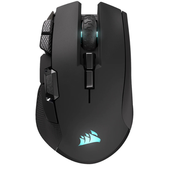 Bluetooth геймърска мишка Corsair Ironclaw Wireless SE, Безжична, Оптична, 26000 DPI, 10 бутона, RGB - CH-9317110-WW - 2