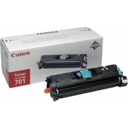 Тонер касета Canon 701 Cyan, 4000 страници, съвместима с LBP5200/LBP5200N/MF8180C - CR9286A003AA - 1