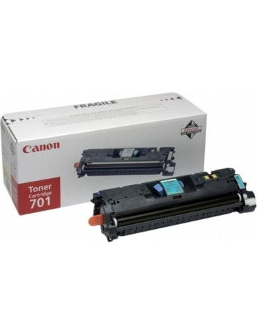 Тонер касета Canon 701 Cyan, 4000 страници, съвместима с LBP5200/LBP5200N/MF8180C - CR9286A003AA - 1