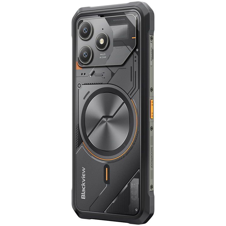 Смартфон Blackview FORT 100, 6.56" IPS 1612x720 90Hz, Mediatek Helio G81, 8GB RAM, 128GB, Android 16 - BVFORT100_B_EU - 7
