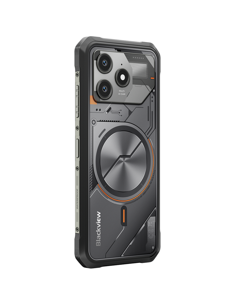 Смартфон Blackview FORT 100, 6.56" IPS 1612x720 90Hz, Mediatek Helio G81, 8GB RAM, 128GB, Android 16 - BVFORT100_B_EU - 8