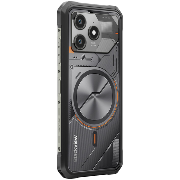 Смартфон Blackview FORT 100, 6.56" IPS 1612x720 90Hz, Mediatek Helio G81, 8GB RAM, 128GB, Android 16 - BVFORT100_B_EU - 8