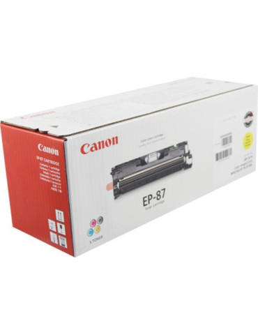 Тонер касета CANON EP-87 Yellow, 4000 стр., за LBP 2410 Series - 7430A003AA - 1