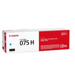 Тонер касета Canon 075H, Cyan, 2500 страници - 6368C002AA - 1