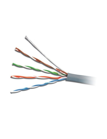 Мрежов кабел UTP CAT5E 305m, Bare Copper, PE изолация, FR PVC jacket - 1