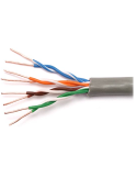 Мрежов кабел UTP CAT5E 305m, Bare Copper, PE изолация, FR PVC jacket - 2