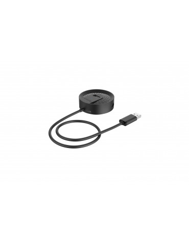 USB хъб A4tech HUB-20, 4 портов, USB 2.0, 480 Mbit/s, Черен