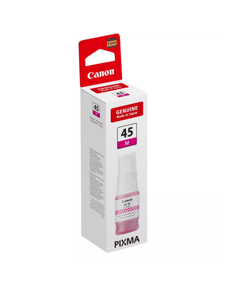 Мастило за принтер Canon GI-45 M, 40ml, Magenta - 6286C001AA - 1