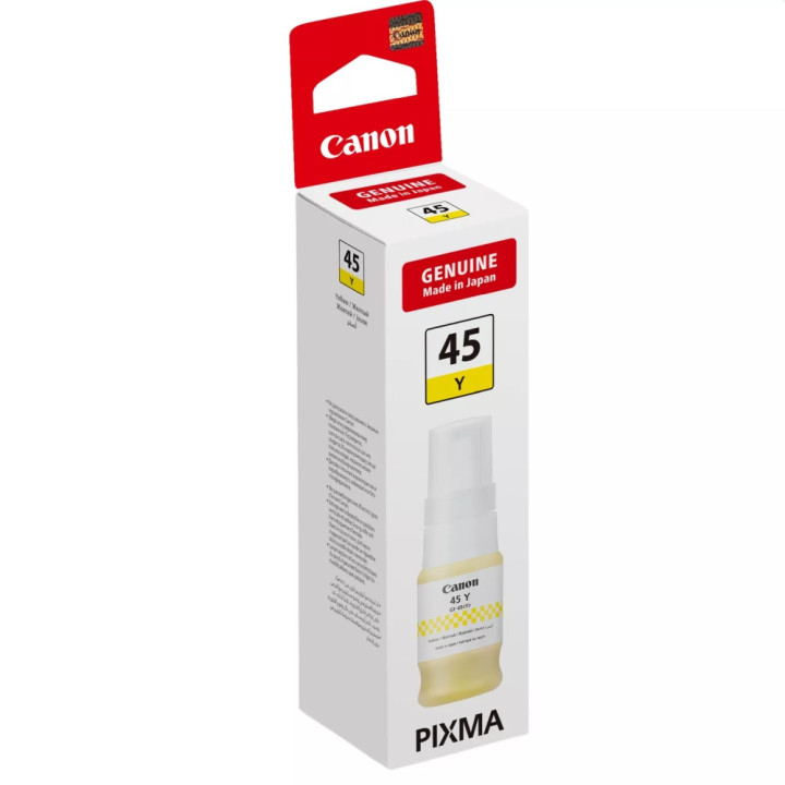 Мастило за принтер Canon GI-45 Yellow, 40ml, до 3000 страници - 6287C001AA - 1